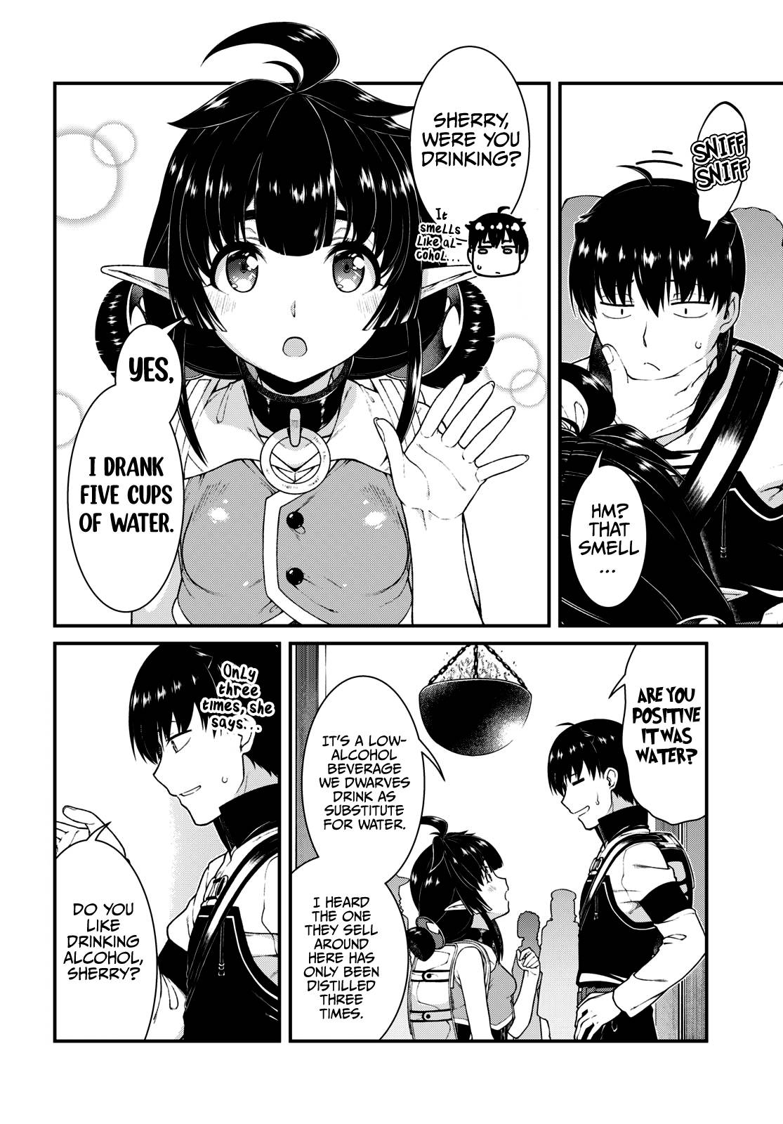 Isekai Meikyuu de Harem o, chapter 66