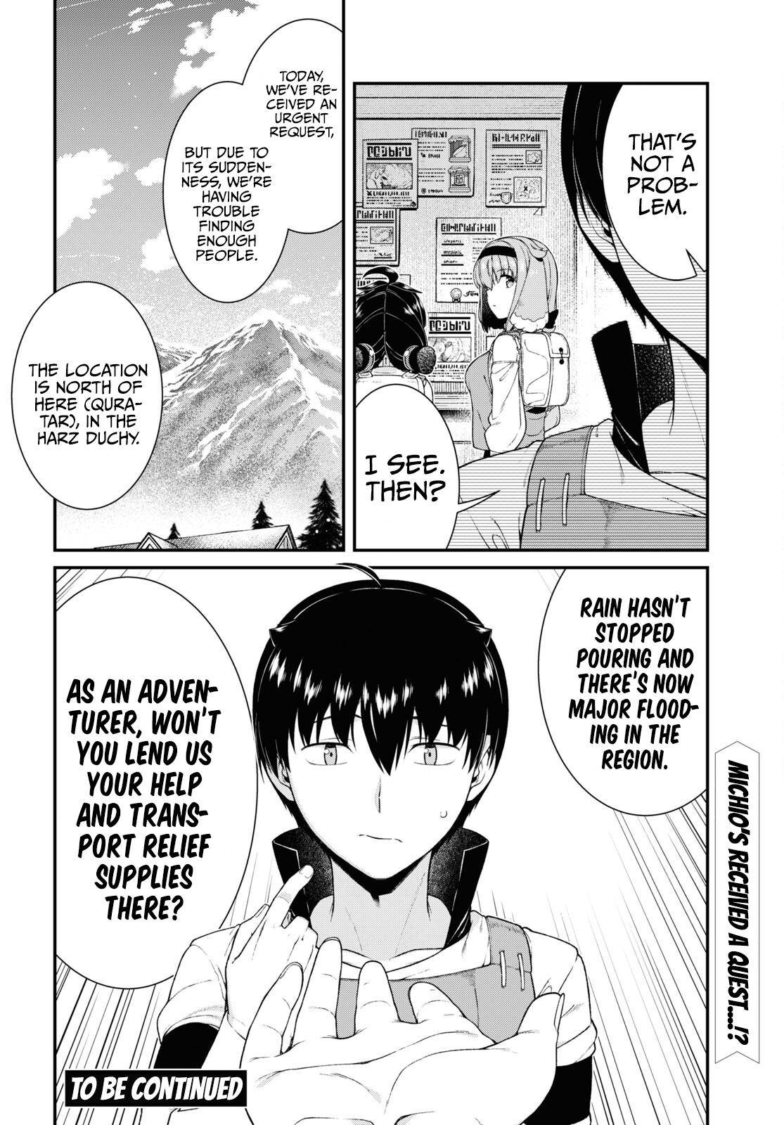 Isekai Meikyuu de Harem o, chapter 61