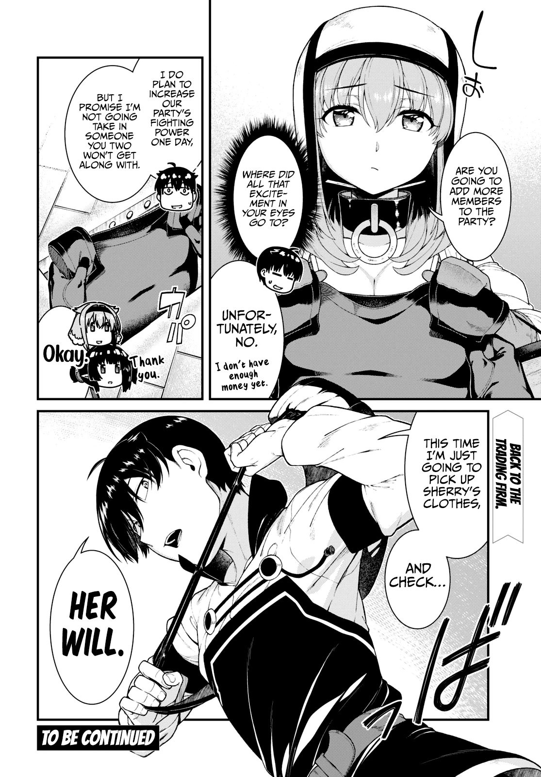 Isekai Meikyuu de Harem o, chapter 71