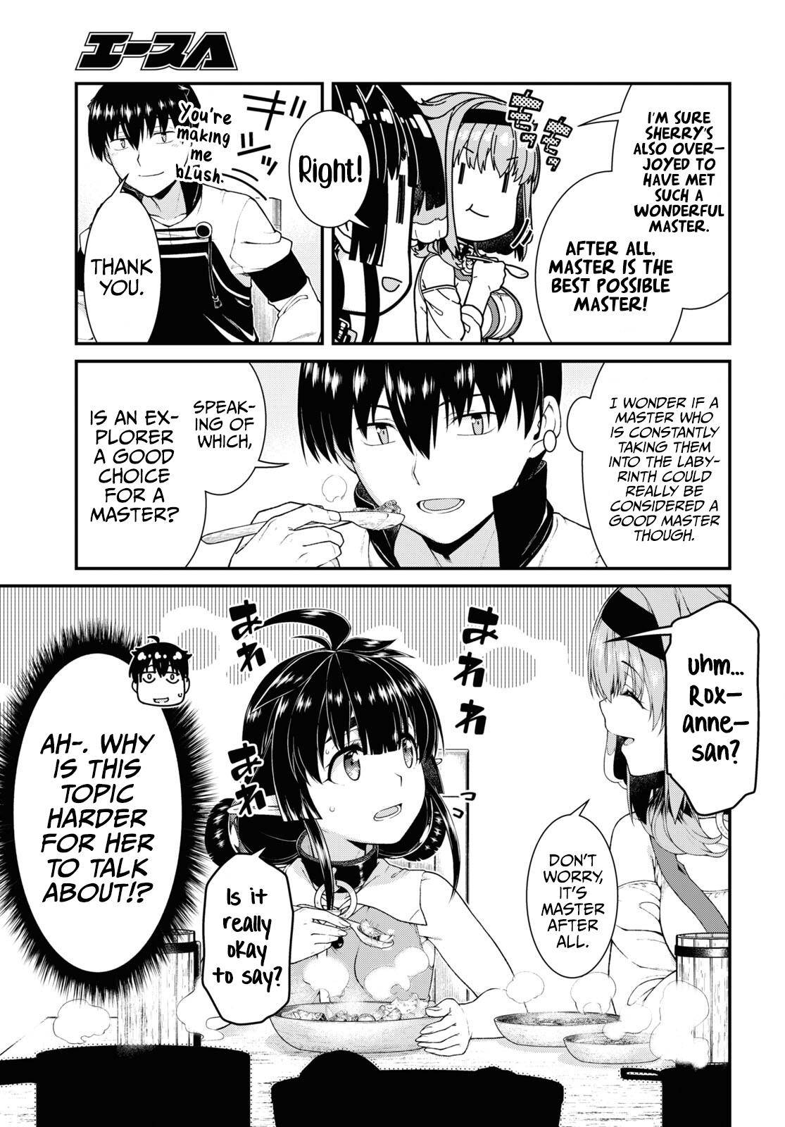 Isekai Meikyuu de Harem o, chapter 59