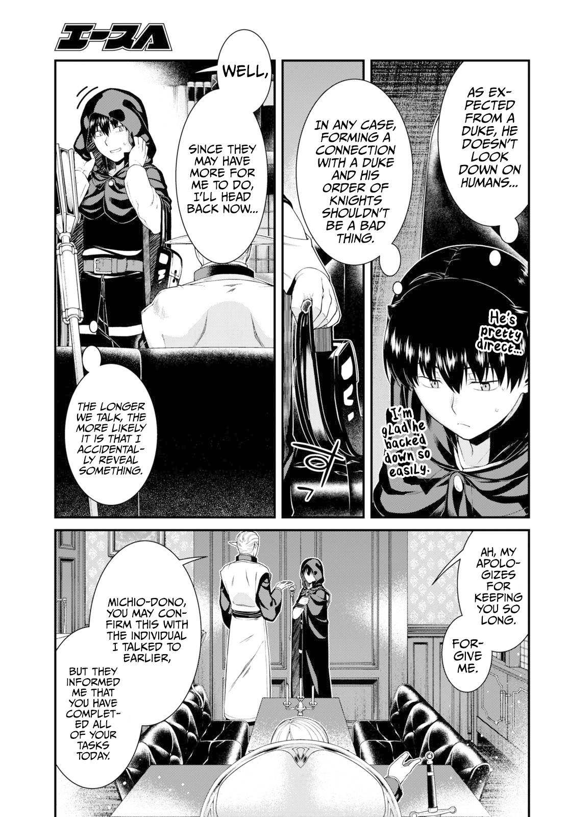 Isekai Meikyuu de Harem o, chapter 64