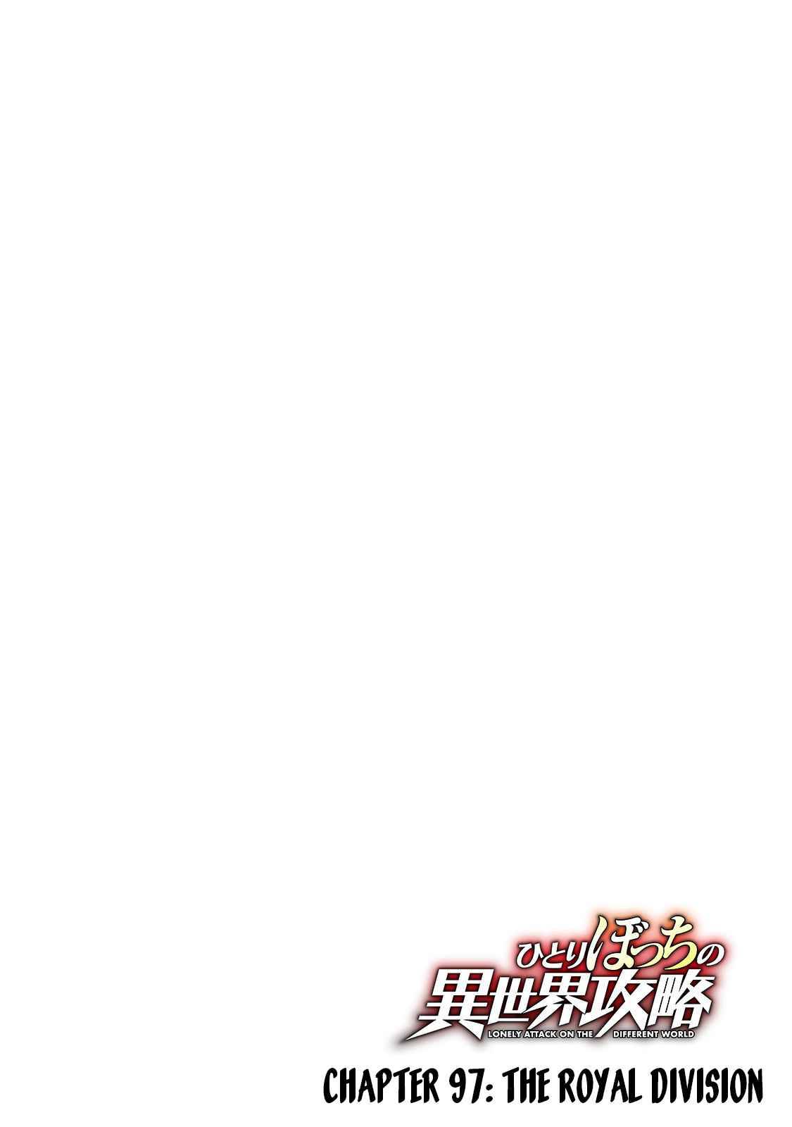 Hitoribocchi no Isekai Kouryaku, Chapter 97