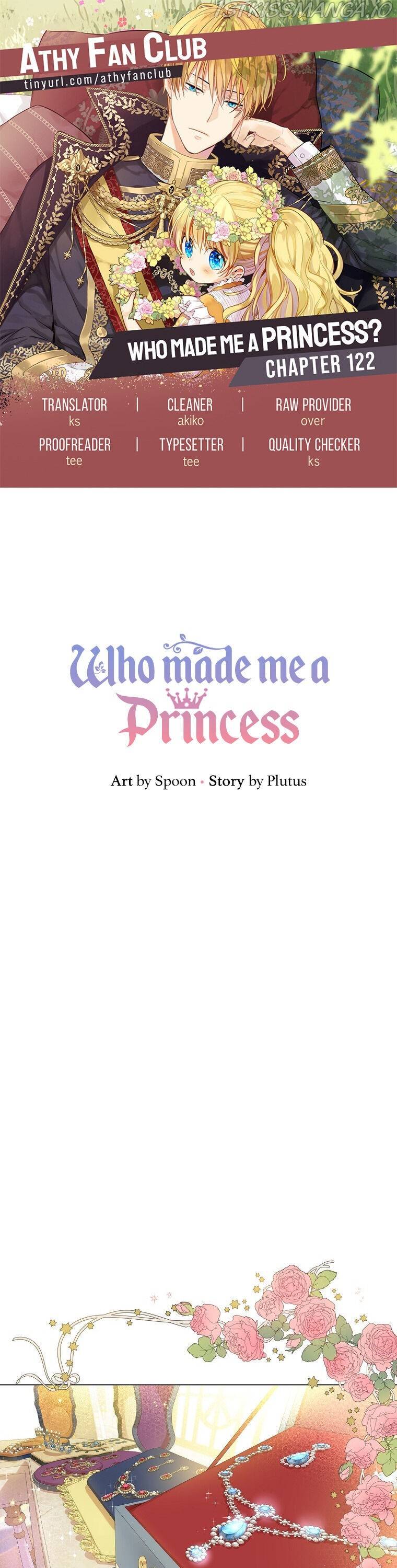 Me a 117 who made princess chapter Who Made
