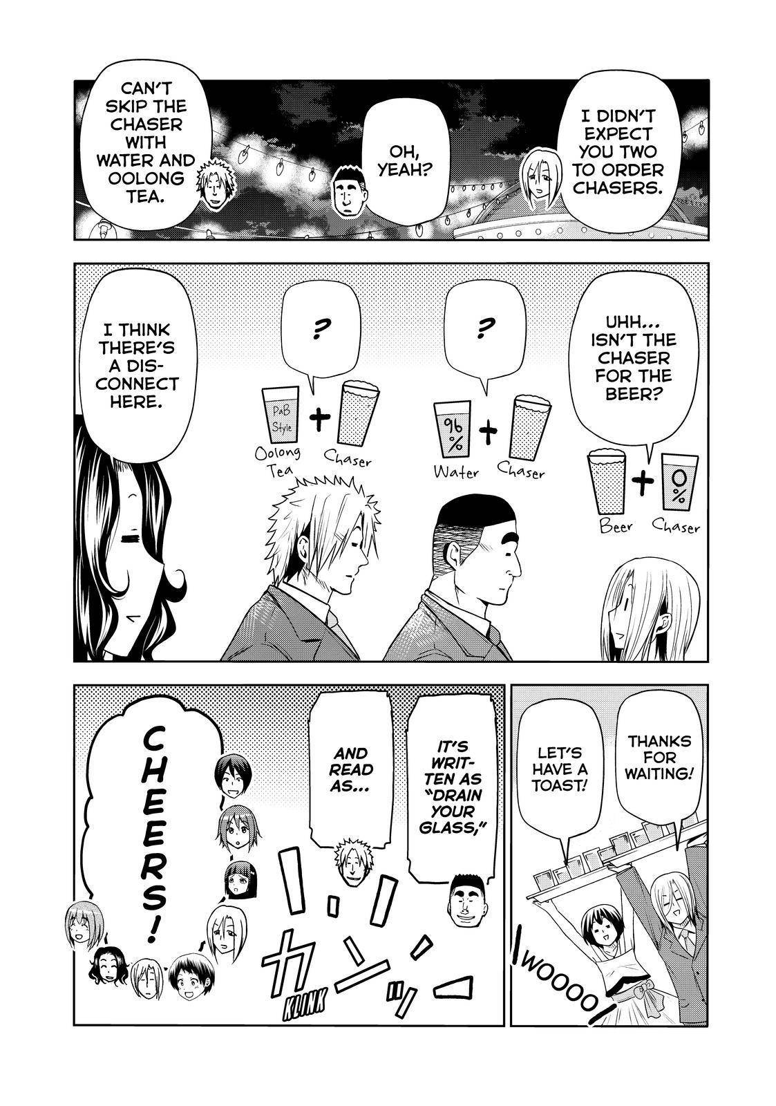 Grand Blue Dreaming, Chapter 76