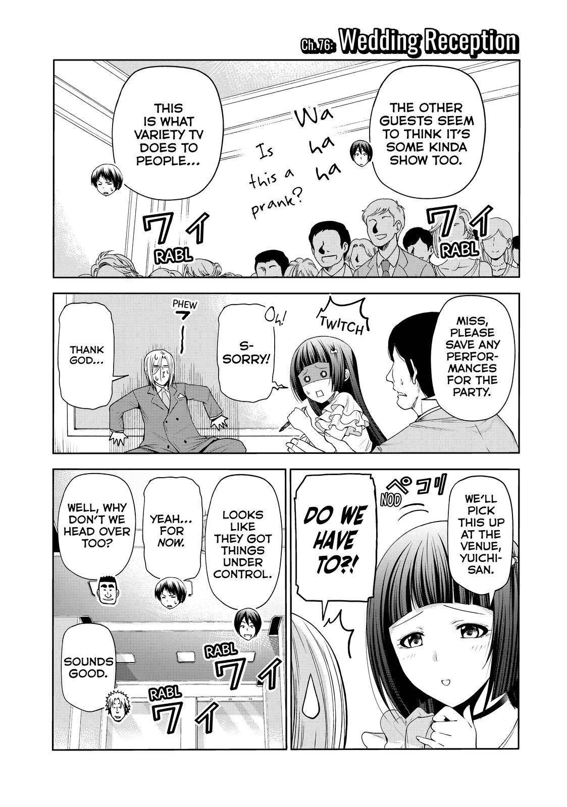 Grand Blue Dreaming, Chapter 76