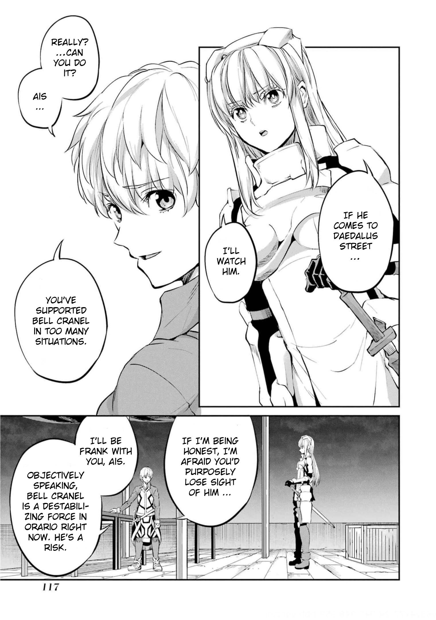 Danmachi Manga #85: Deleite