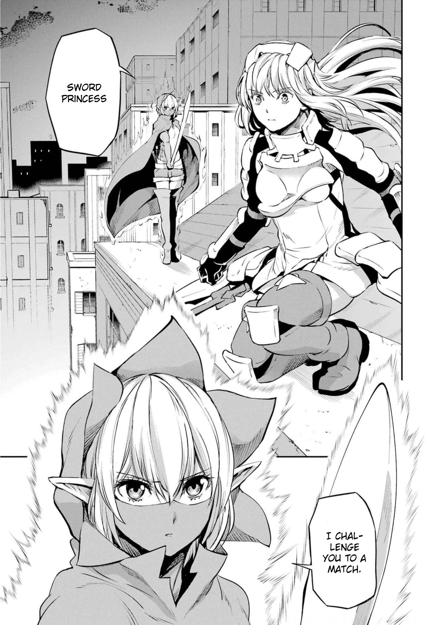 Danmachi Manga #85: Deleite