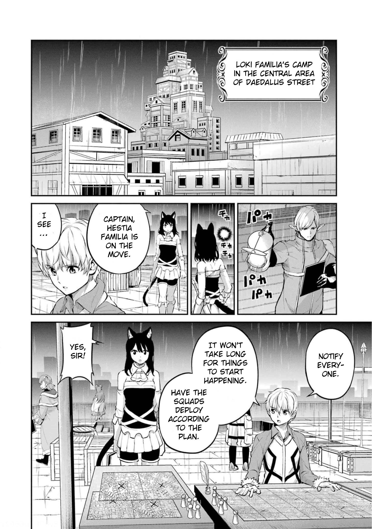 Danmachi Manga #85: Deleite