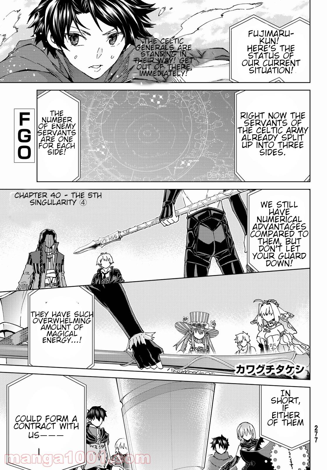 Fate Grand Order Turas Realta Chapter 40 Online Mangapanda Cloud