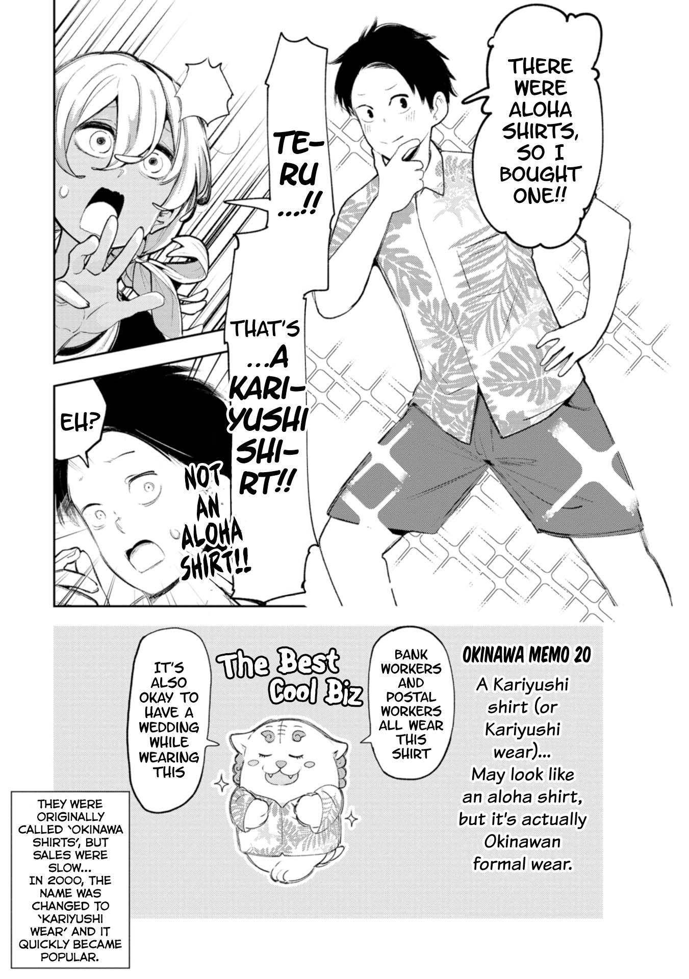 Rom-com Manga Okinawa de Suki ni Natta Ko ga Hougen Sugite Tsura