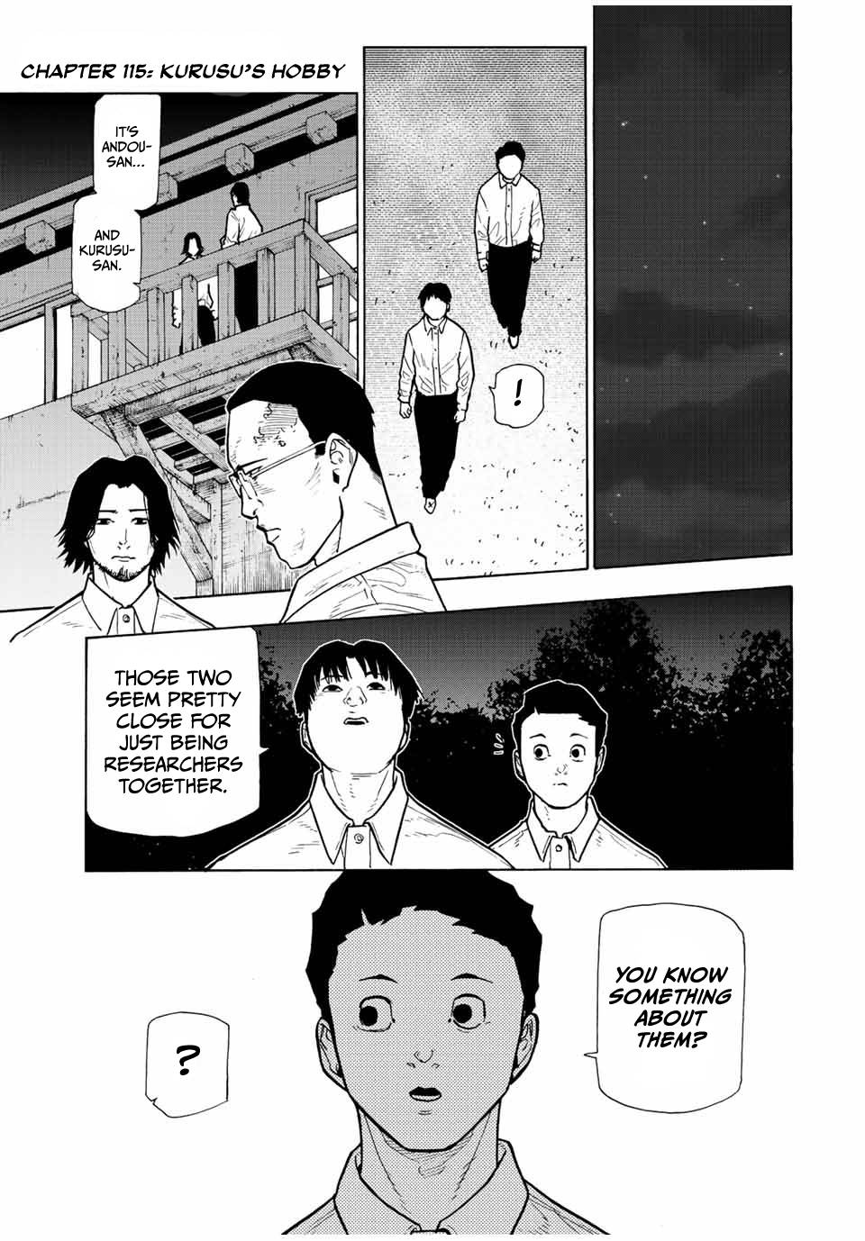 Juujika no Rokunin, Chapter 115