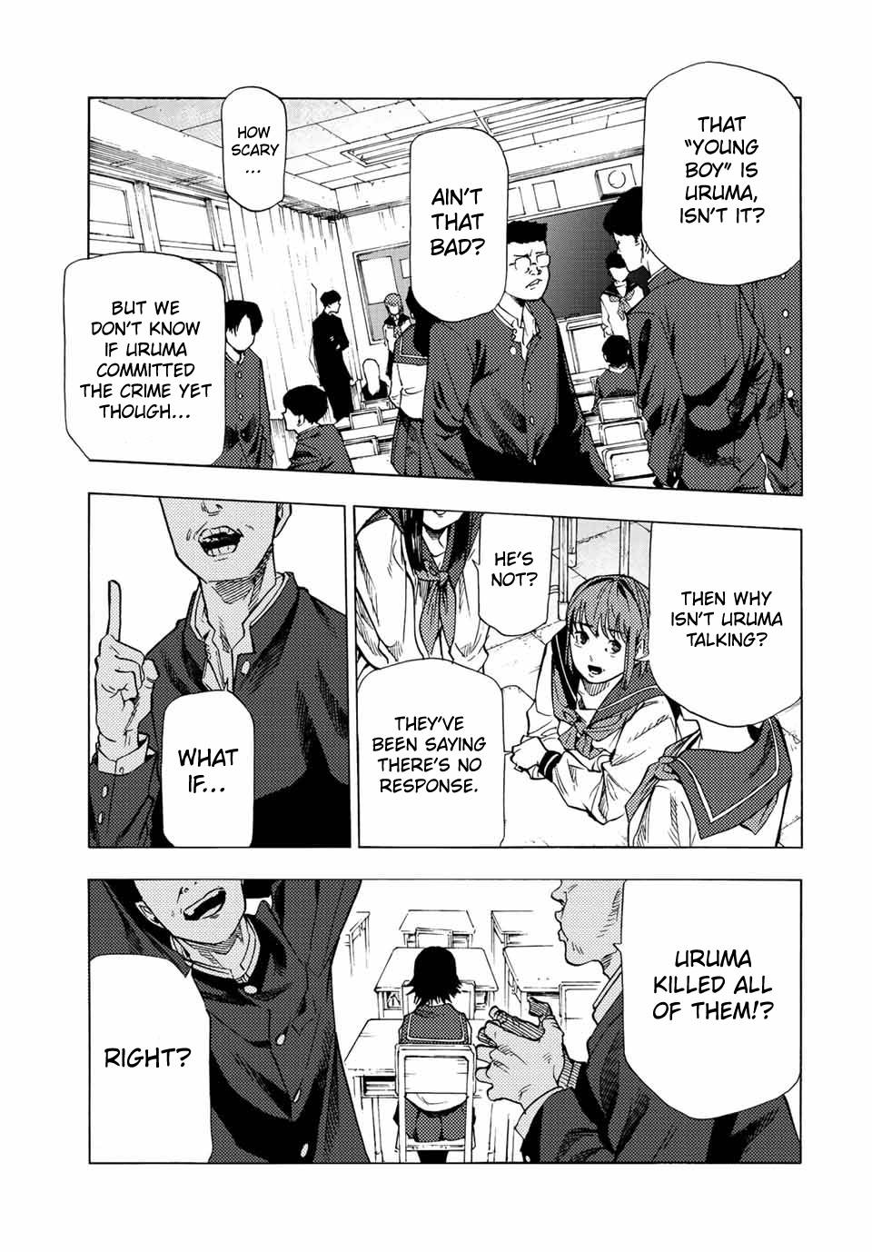 Juujika no Rokunin, Chapter 87