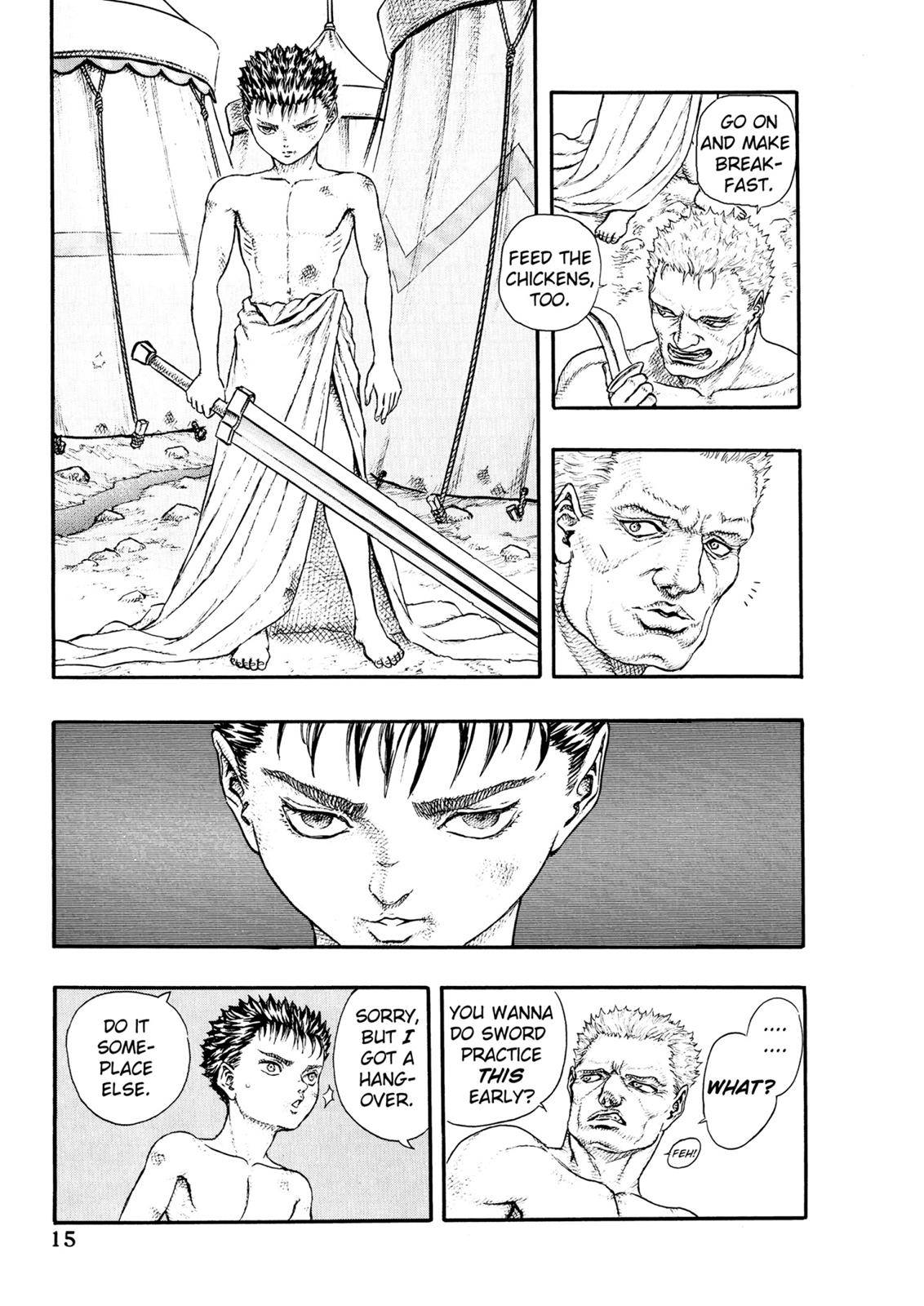 Berserk, chapter 0.1