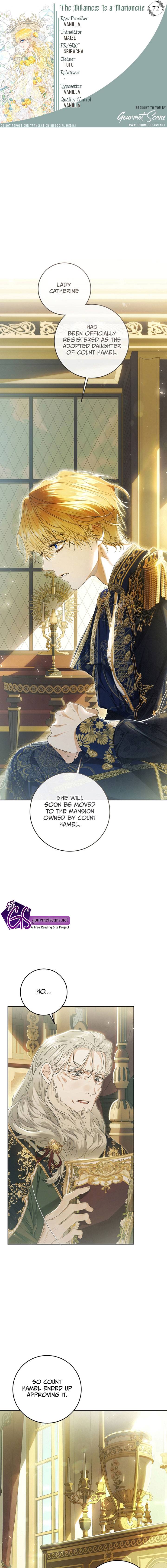 The Villainess is a Marionette, Chapter 72