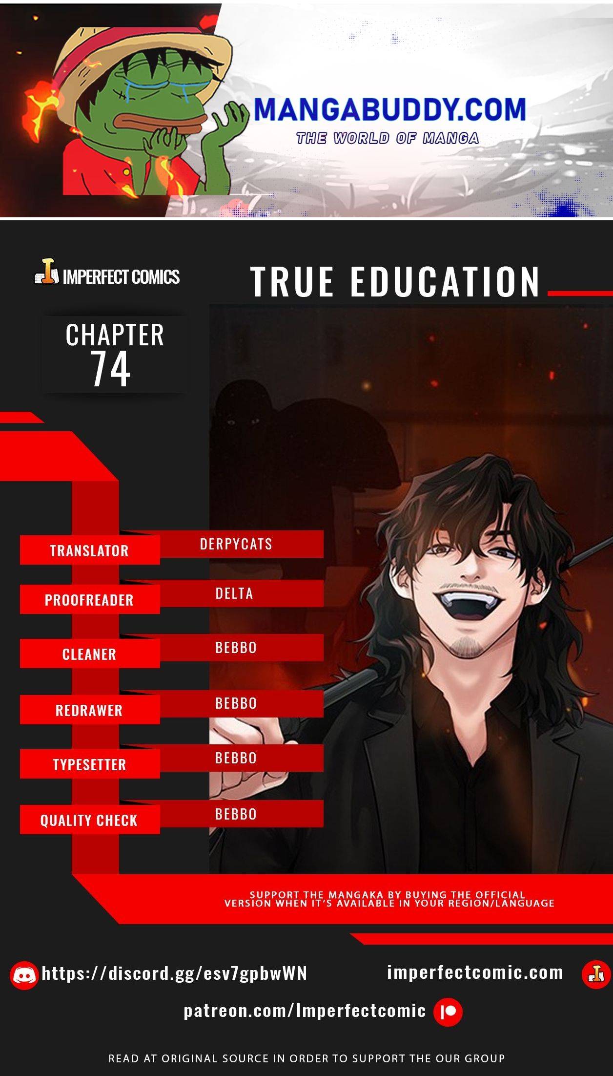 True Education, chapter 74