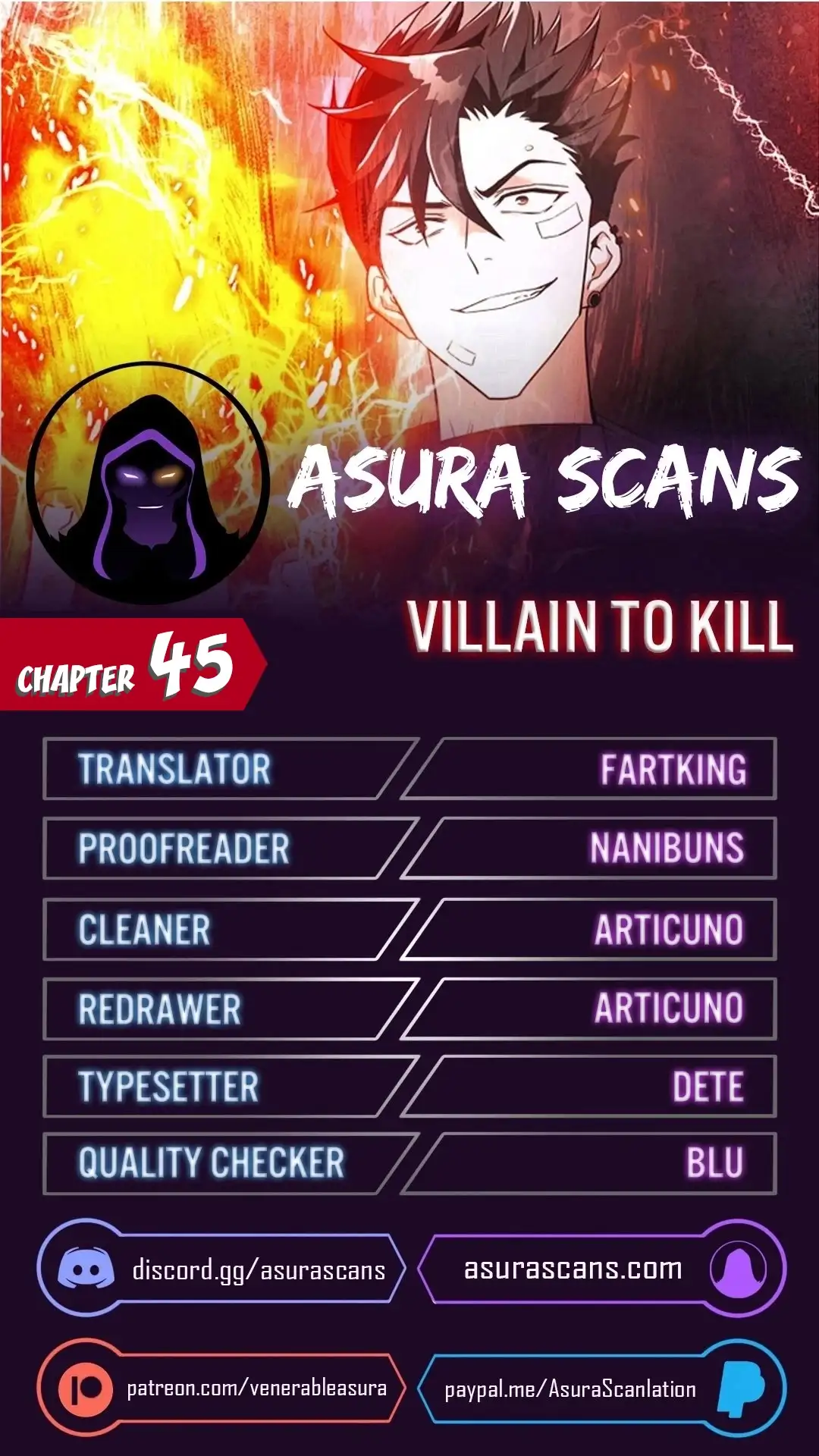 Villain to Kill, Chapter 45