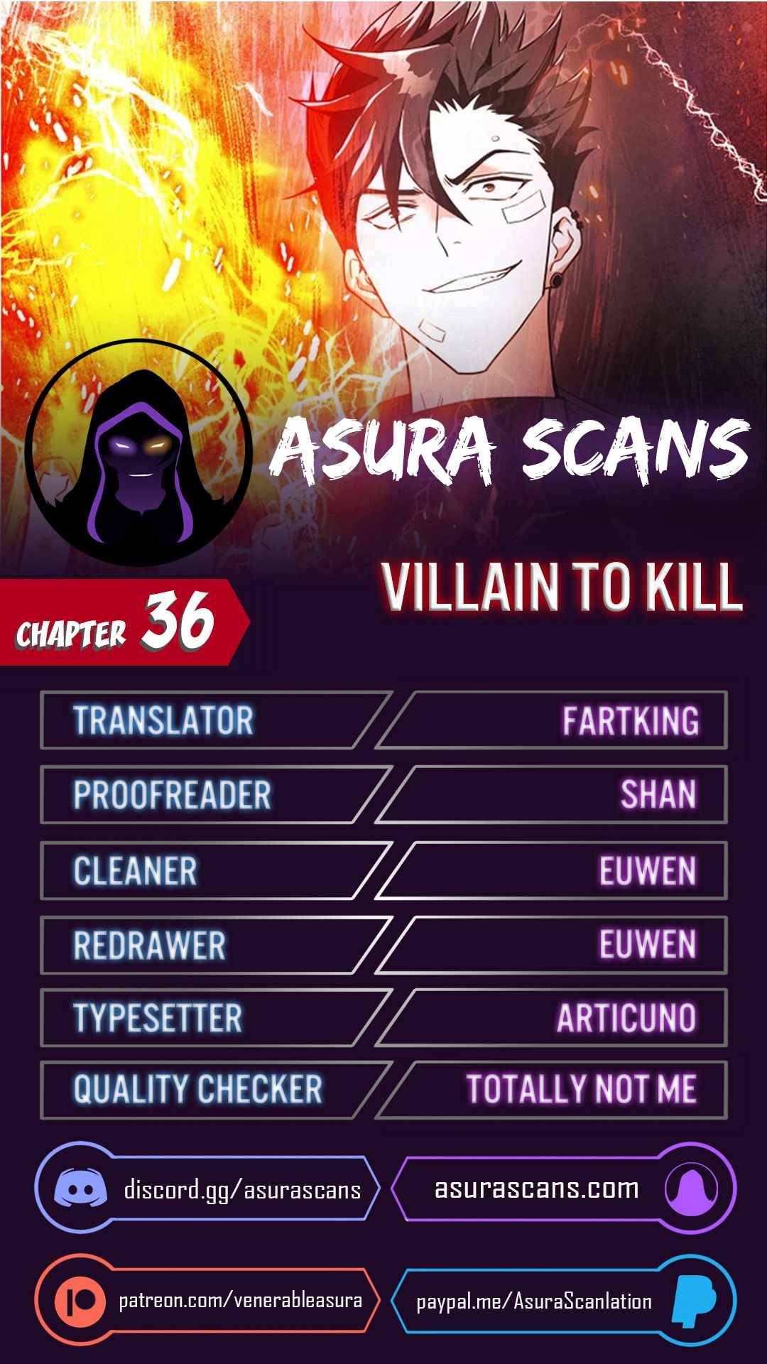 Villain to Kill, Chapter 36