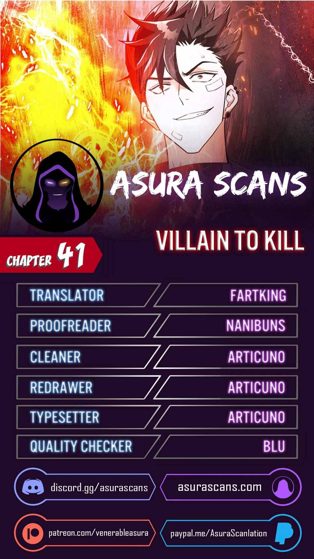 Villain to Kill, Chapter 41