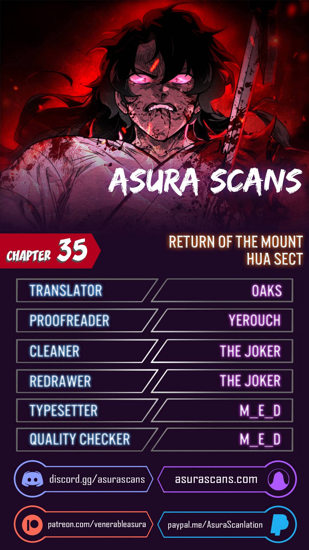 Return of the Mount Hua Sect, Chapter 35