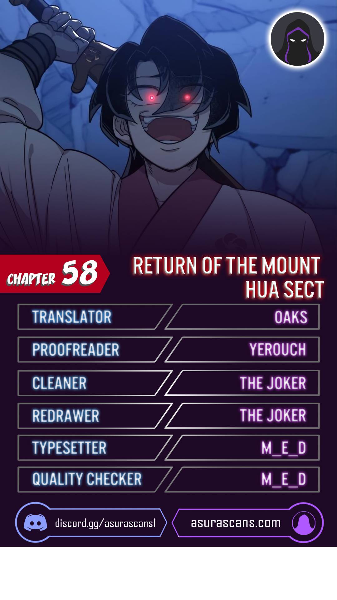 Return of the Mount Hua Sect, Chapter 58