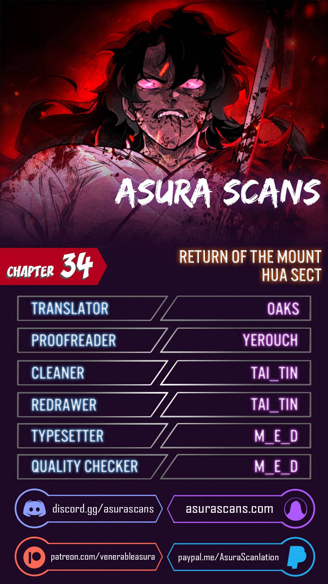 Return of the Mount Hua Sect, Chapter 34