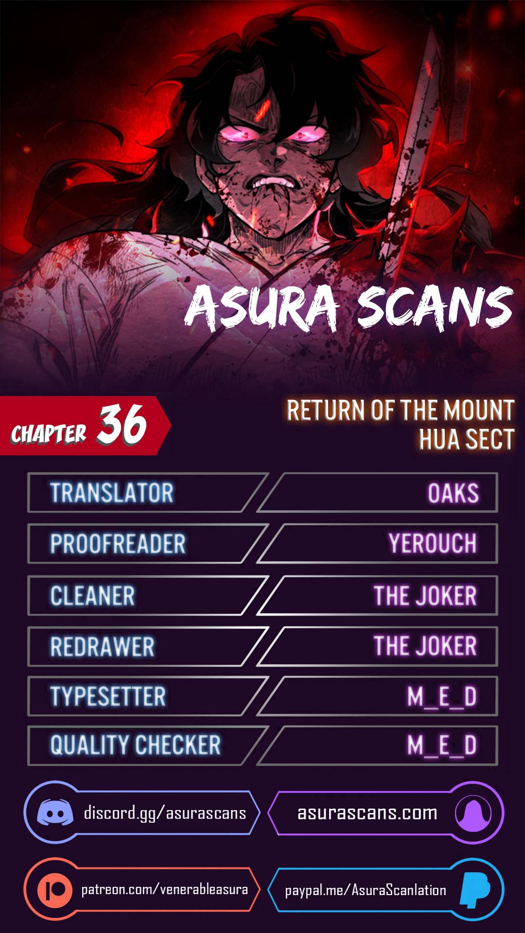 Return of the Mount Hua Sect, Chapter 36