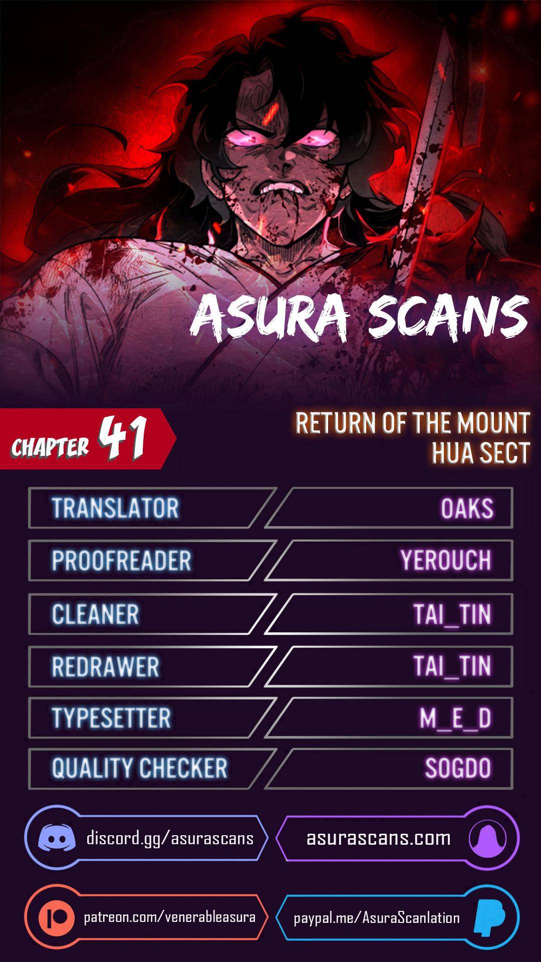 Return of the Mount Hua Sect, Chapter 41