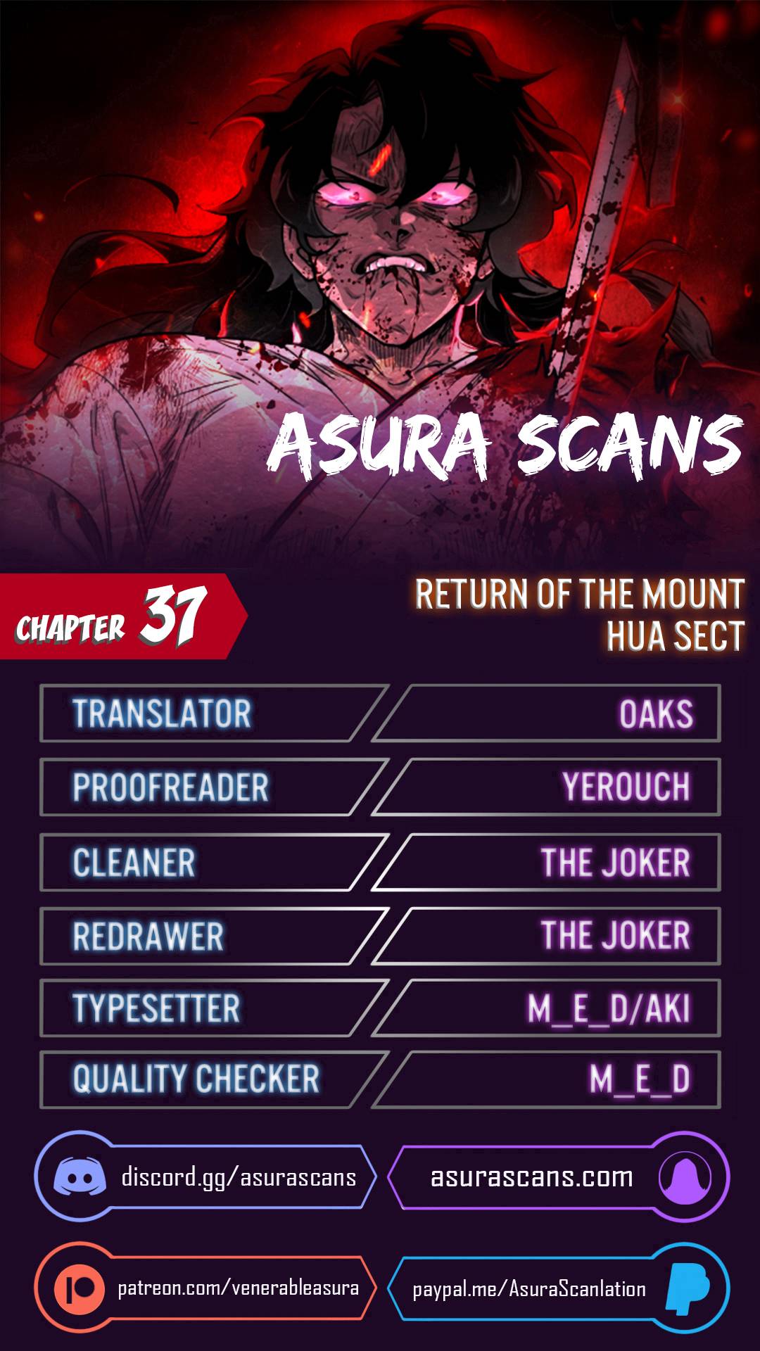 Return of the Mount Hua Sect, Chapter 37