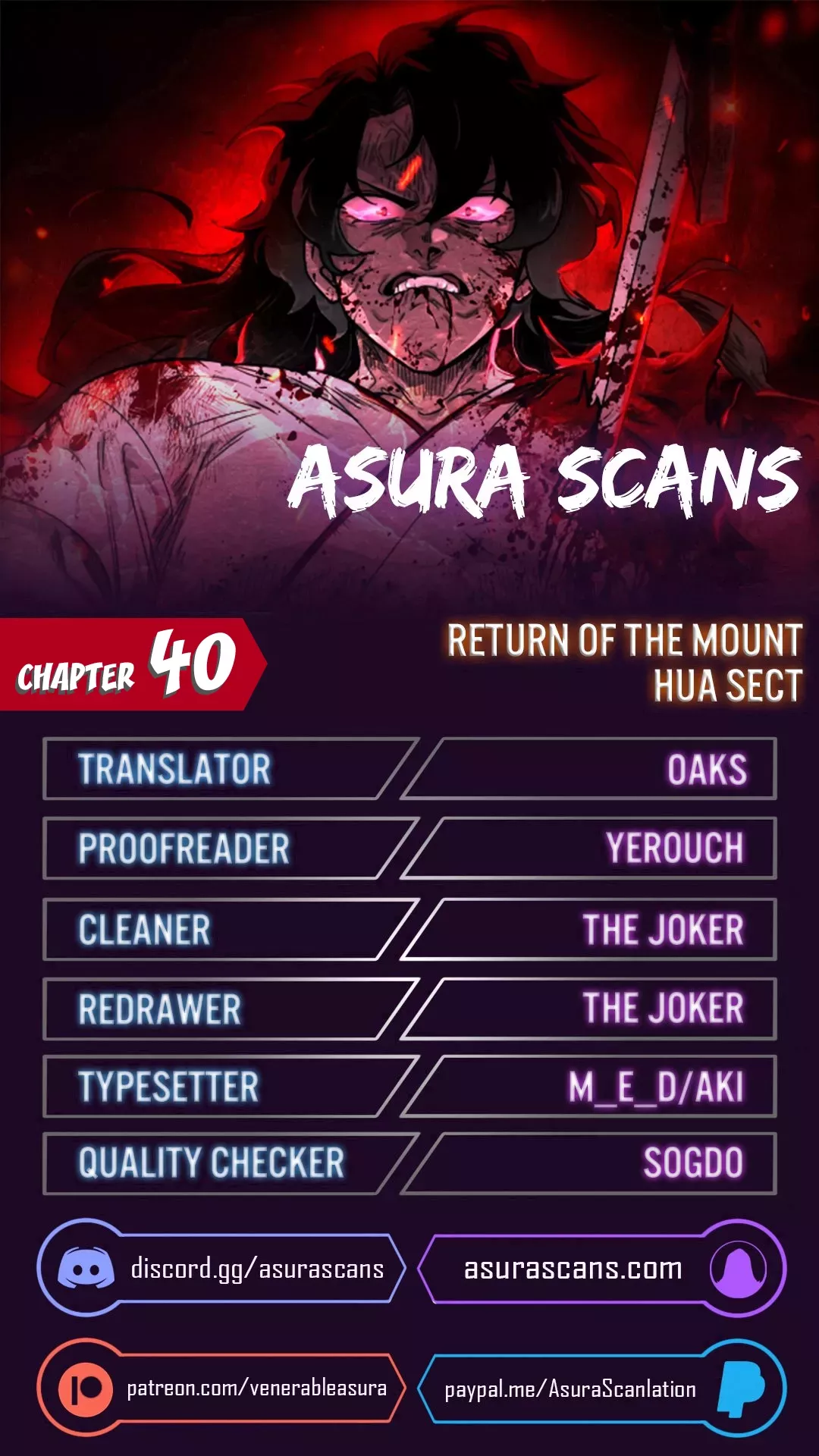 Return of the Mount Hua Sect, Chapter 40