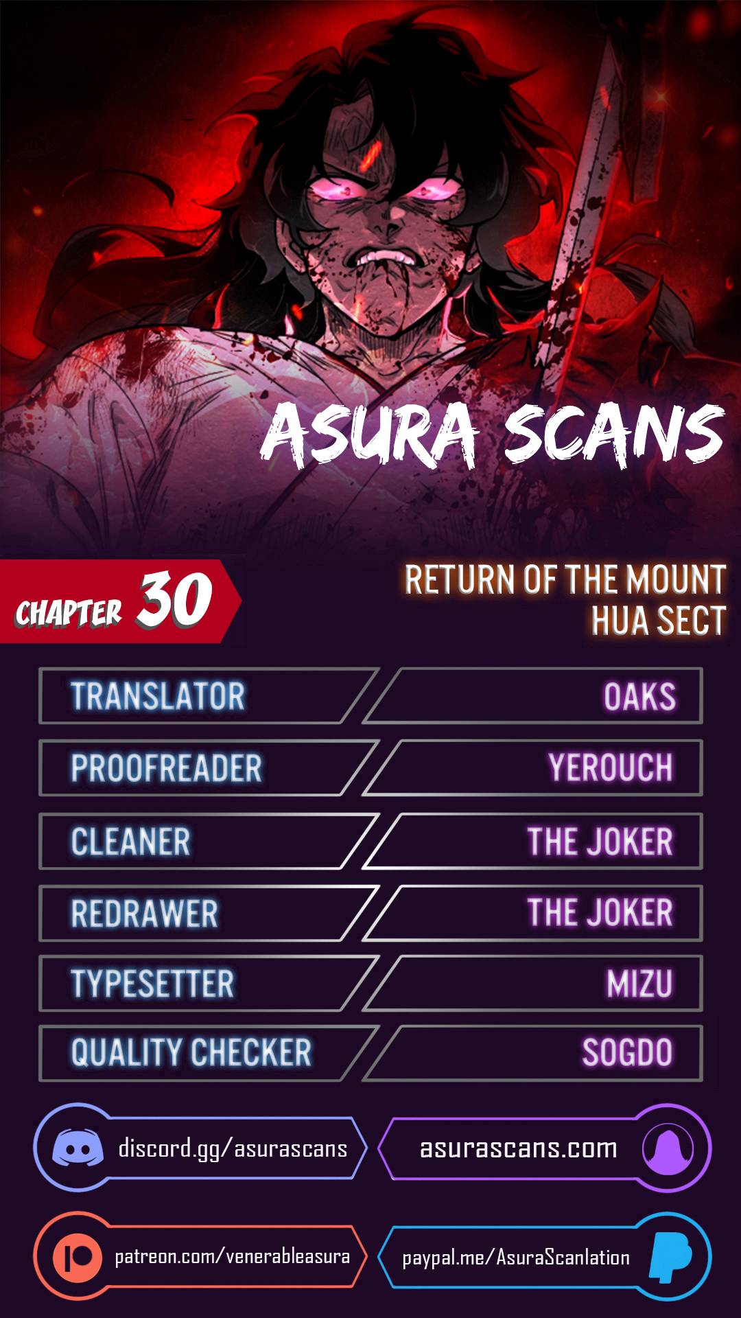 Return of the Mount Hua Sect, Chapter 30