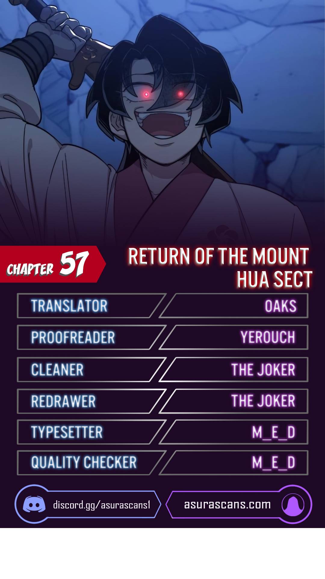 Return of the Mount Hua Sect, Chapter 57