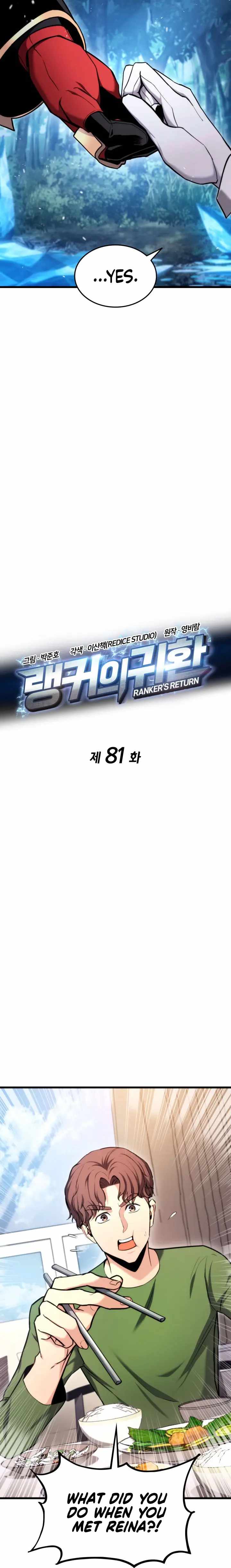 Ranker’s Return (Remake), Chapter 81