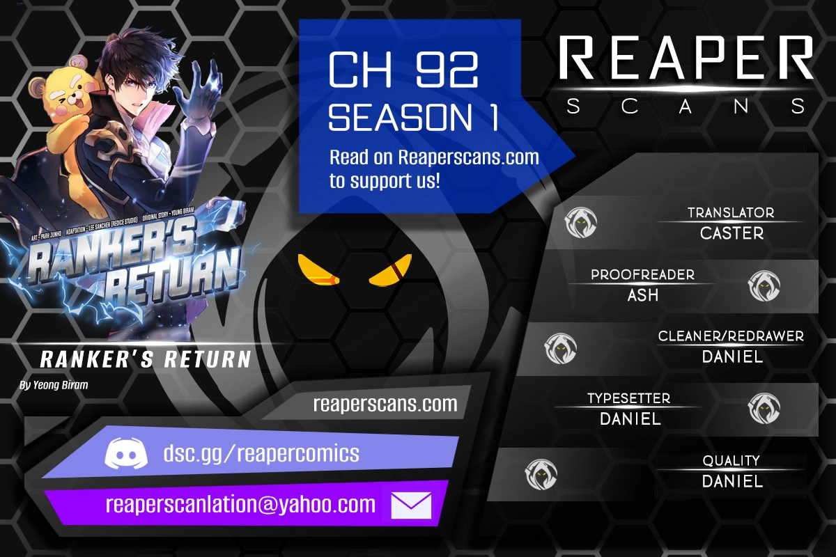 Ranker’s Return (Remake), Chapter 92