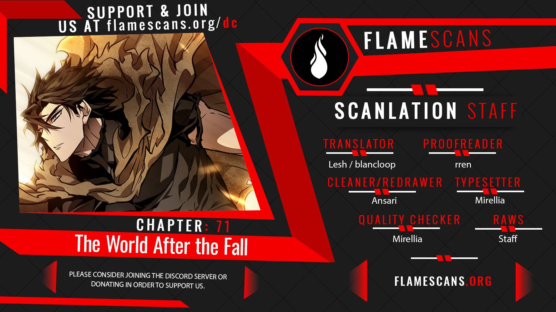 The World After the Fall, Chapter 71