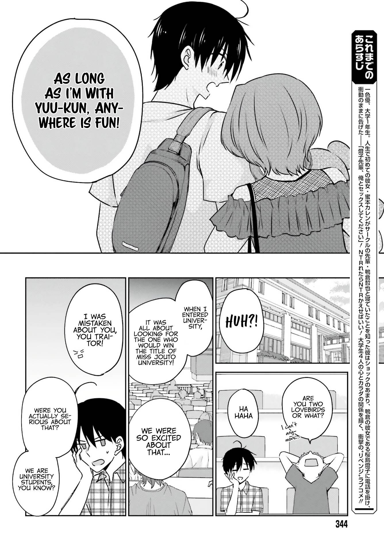 My Girlfriend Cheated On Me With A Senior Manga Read My Girlfriend Cheated on Me With a Senior, so I’m Cheating on Her
