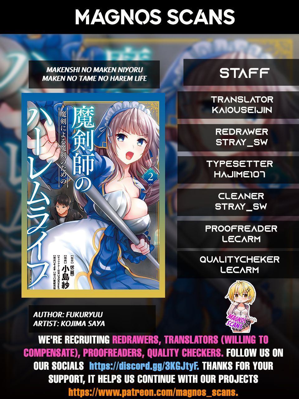 Makenshi No Maken Niyoru Maken No Tame No Harem Life Read Makenshi no Maken Niyoru Maken no Tame no Harem Life Manga English