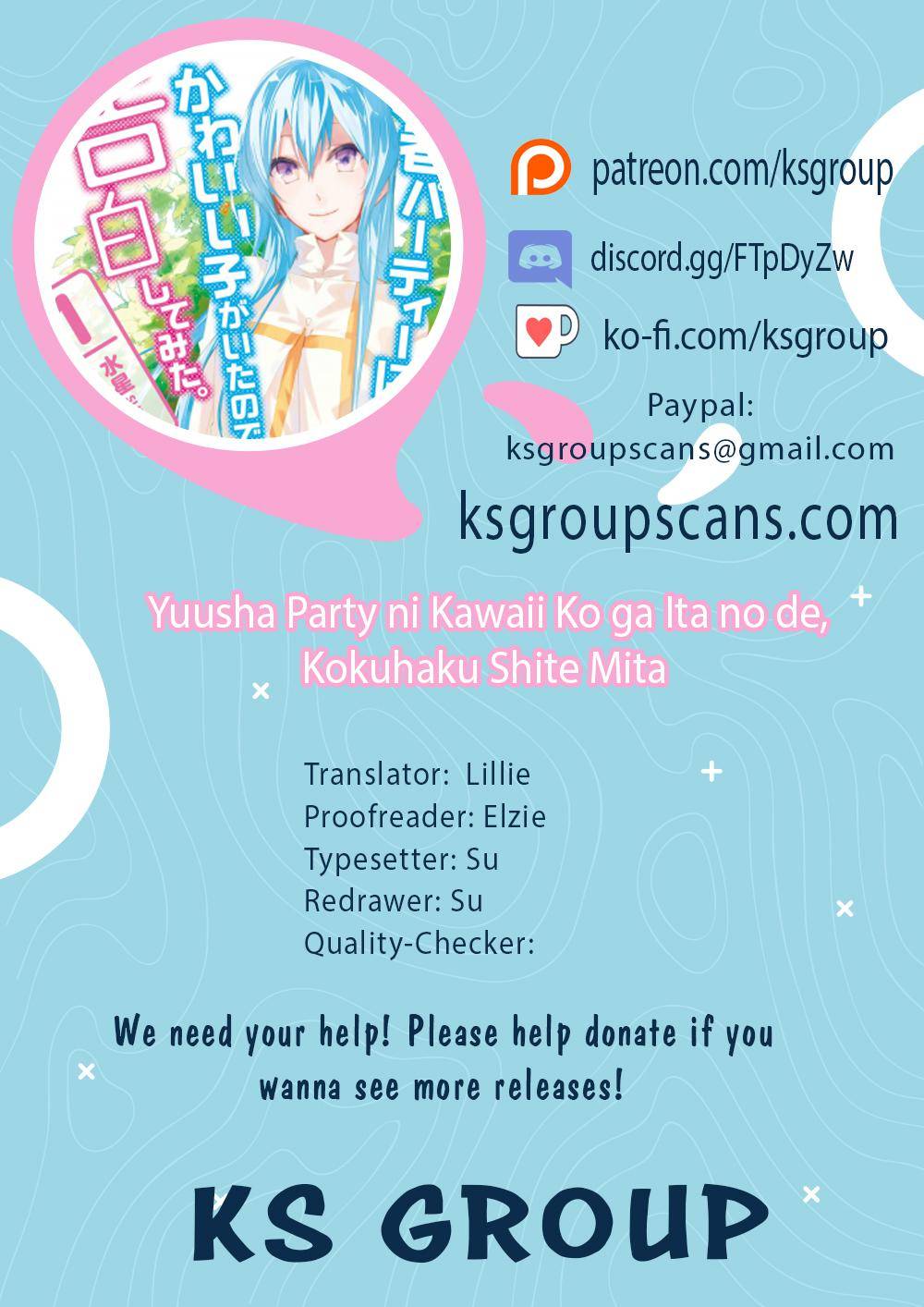 Read Yuusha Party ni Kawaii Ko ga Ita no de, Kokuhaku Shite Mita Manga  English [New Chapters] Online Free - MangaClash