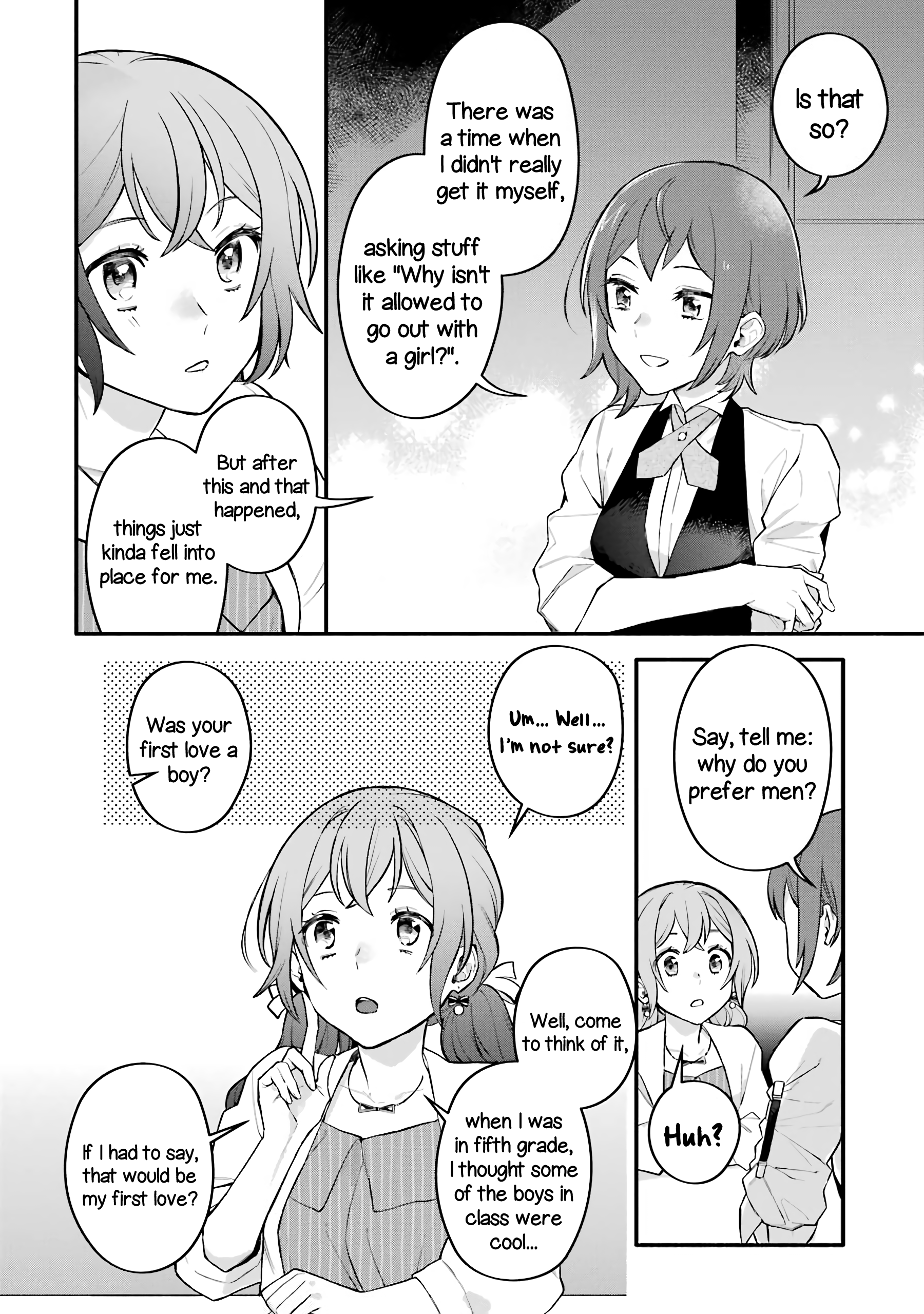 Read A Yuri Story About A Girl Who Insists "it's Impossible For Two