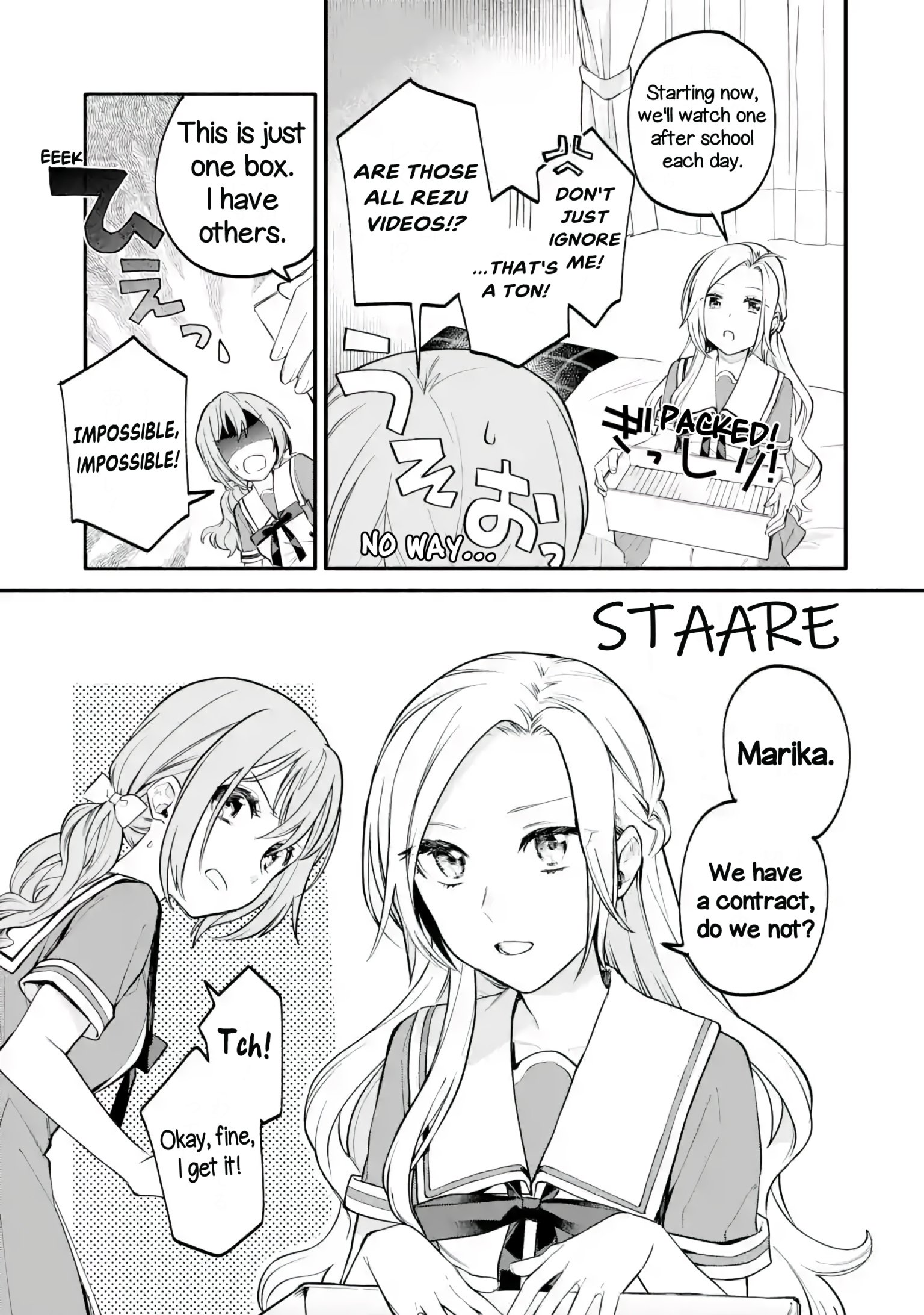 Read A Yuri Story About A Girl Who Insists "it's Impossible For Two